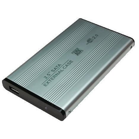 Logilink | Storage enclosure | Enclosure 2,5 inch S-ATA HDD USB 2.0 Alu | Hard drive | 2.5"" | SATA 1.5Gb/s | USB 2.0